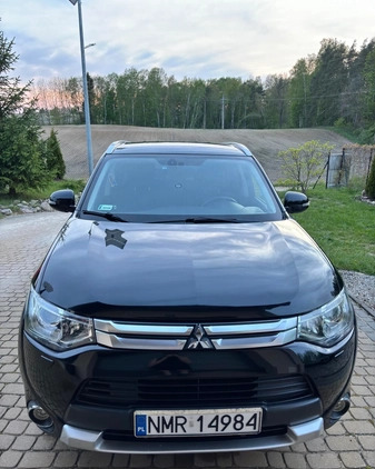 Mitsubishi Outlander cena 65000 przebieg: 148080, rok produkcji 2015 z Mrągowo małe 56